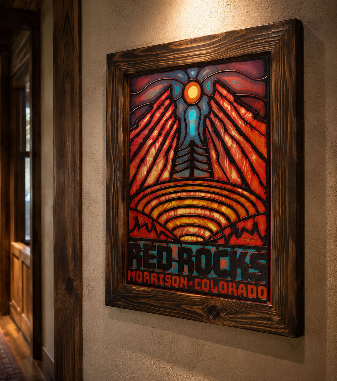 Red Rocks Screenprint