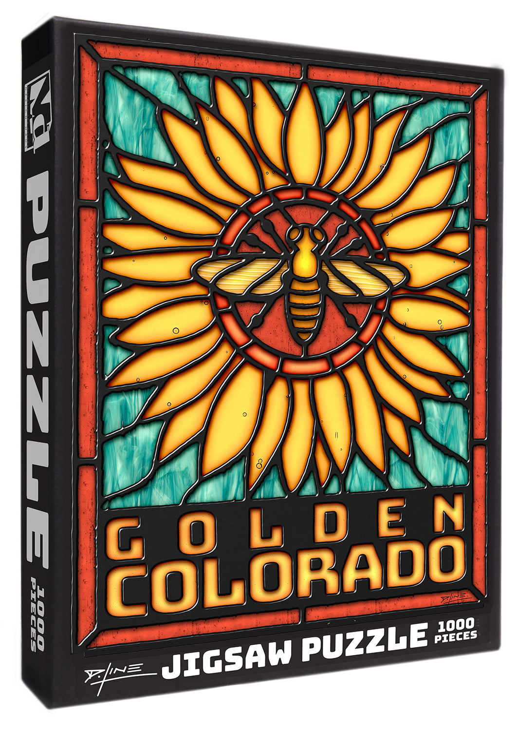 Golden Sunflower - Puzzle