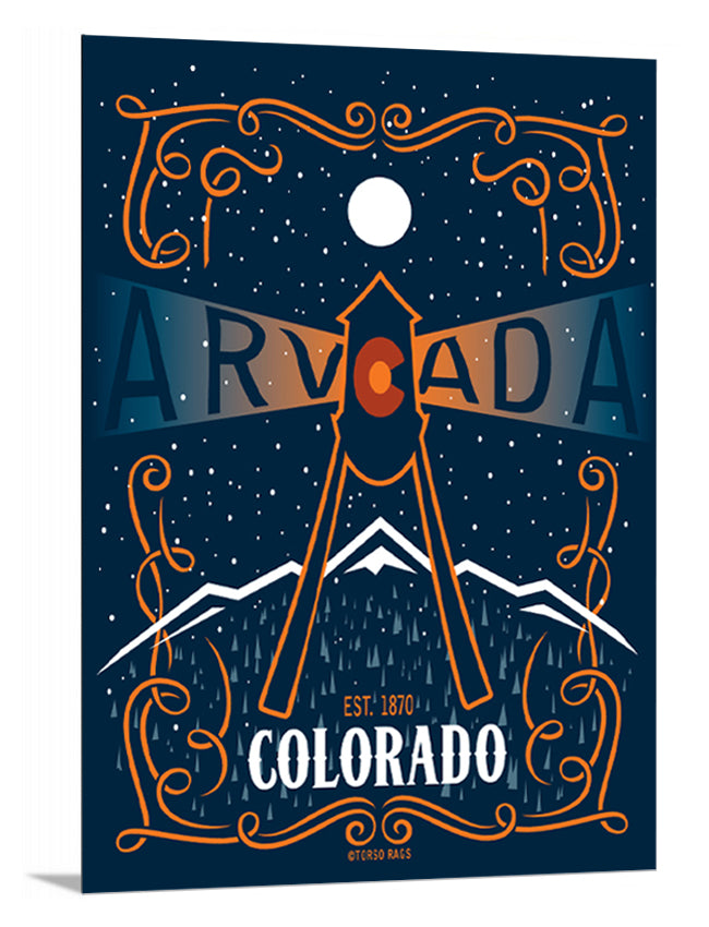 Arvada Light House - Postcard