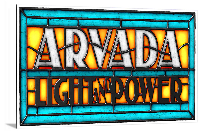 Arvada Light and Power - Postcard