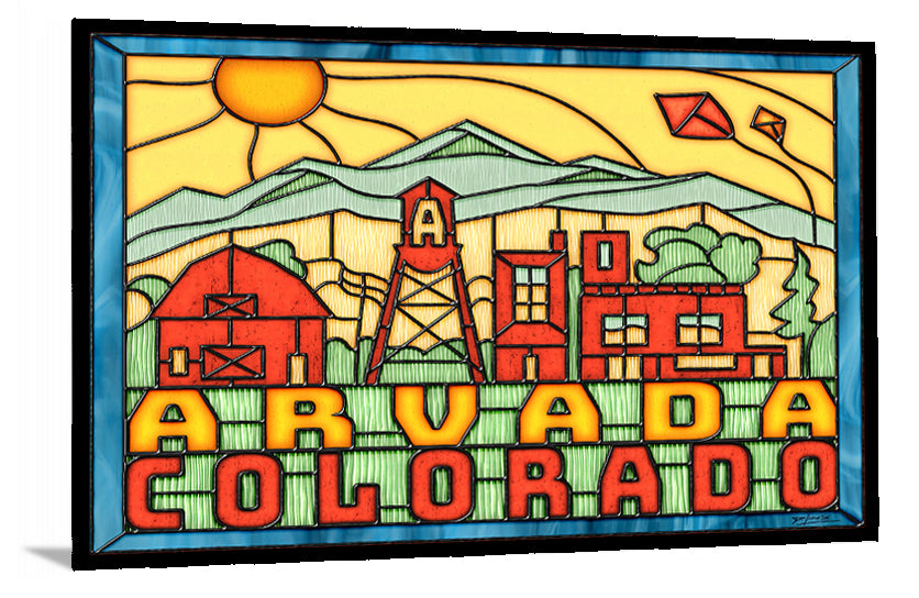 Arvada Beautiful Day - Postcard
