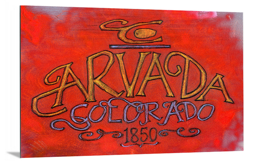 Arvada 1850 - Postcard