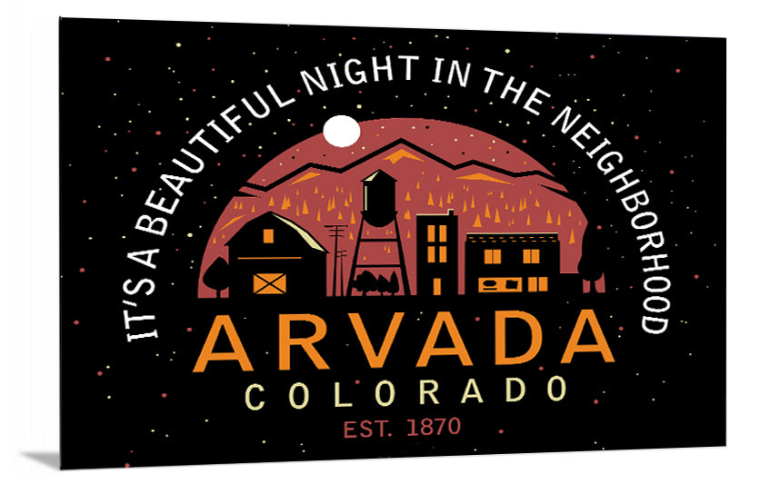 Beautiful Arvada - Postcard