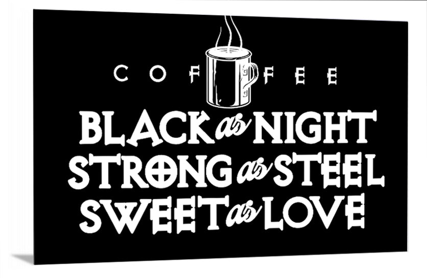 Coffee Sweet as Love - Postcard