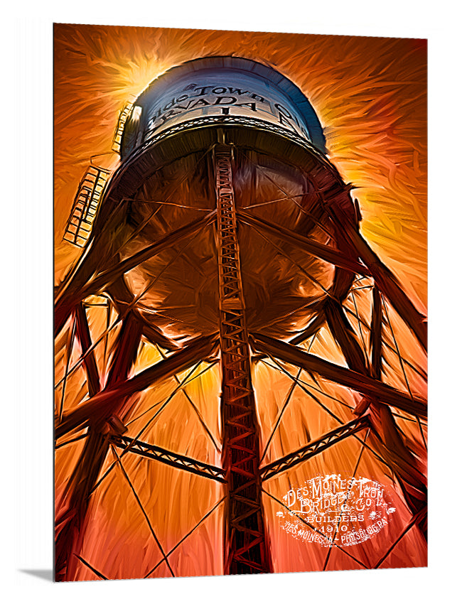 Fire Tower - Postcard