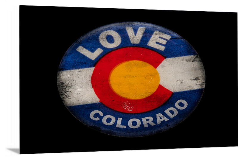 Love CO Button - Postcard