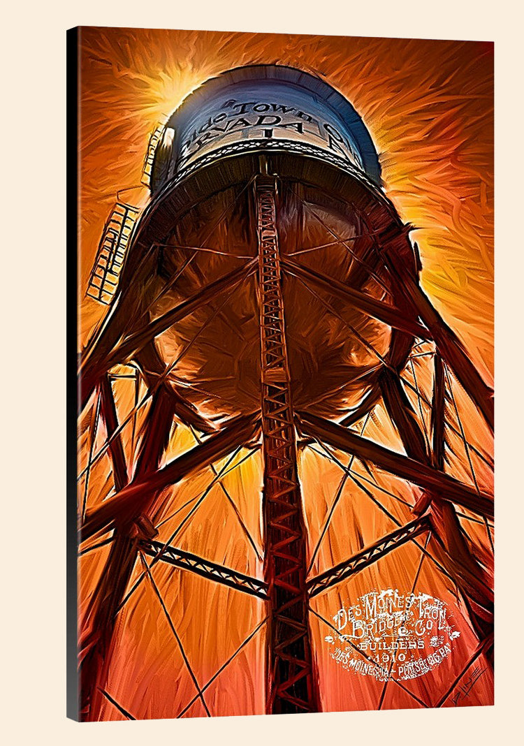 Fire Tower - Canvas Print